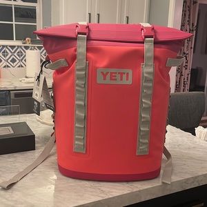 Bimini Pink YETI Hopper M20 cooler backpack